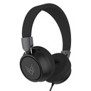 Audeeo Wired Headphones Black