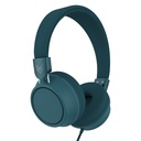 Audeeo Wired Headphones Blue