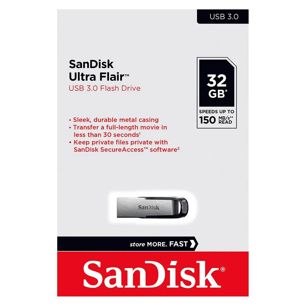 SanDisk 32GB ULTRA FLAIR USB 3.0