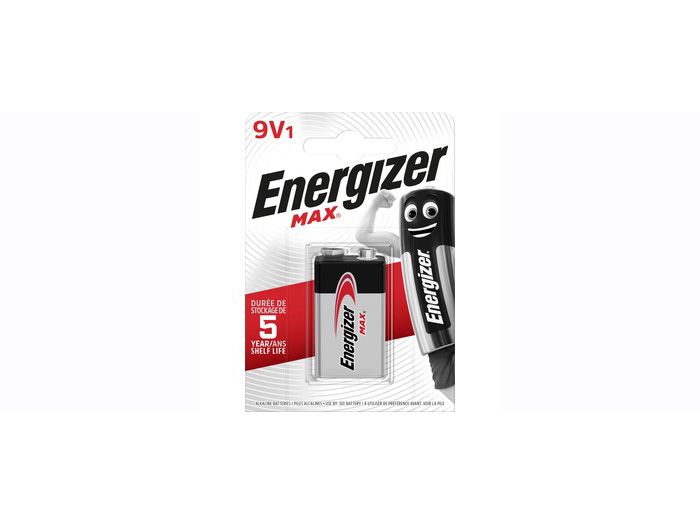 Energizer Alkaline Max Protector 9V / 6LR61 FSB1