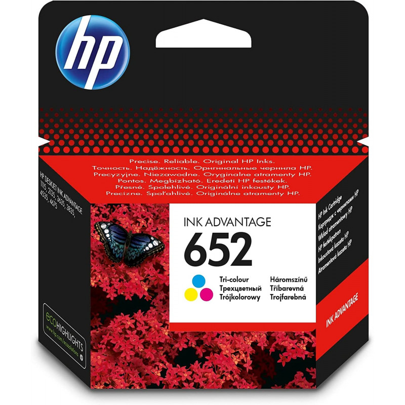 HP 652 Colour Ink Cartridge