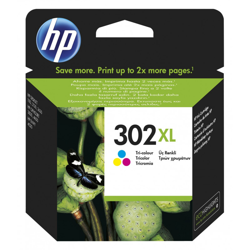 HP 302XL Colour Ink Cartridge