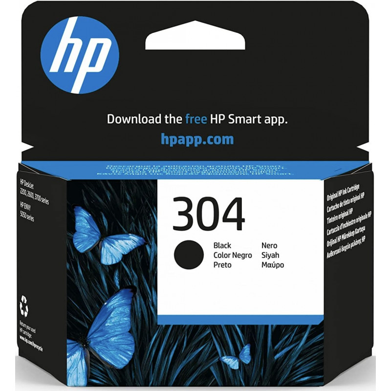 HP 304 Black Ink Cartridge