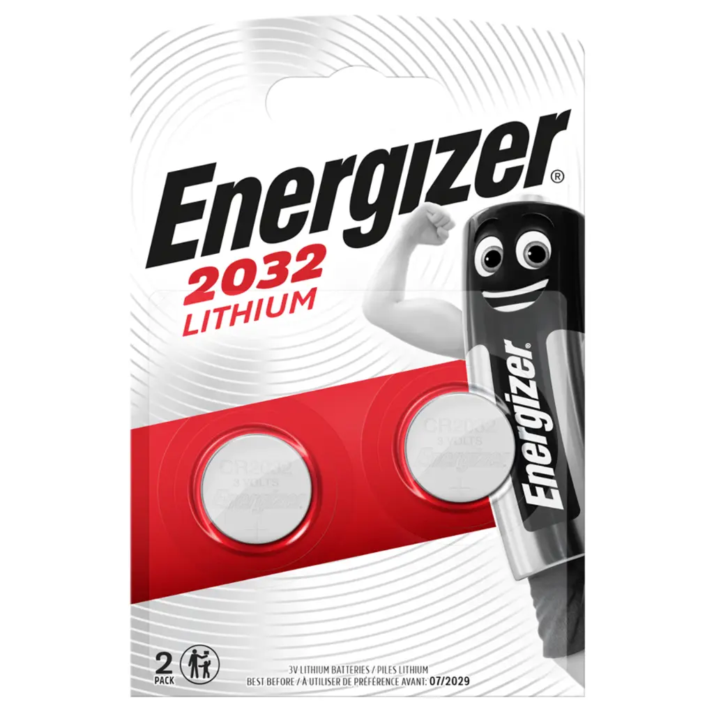 CR2032 Lithium Battery (2-Pack) 