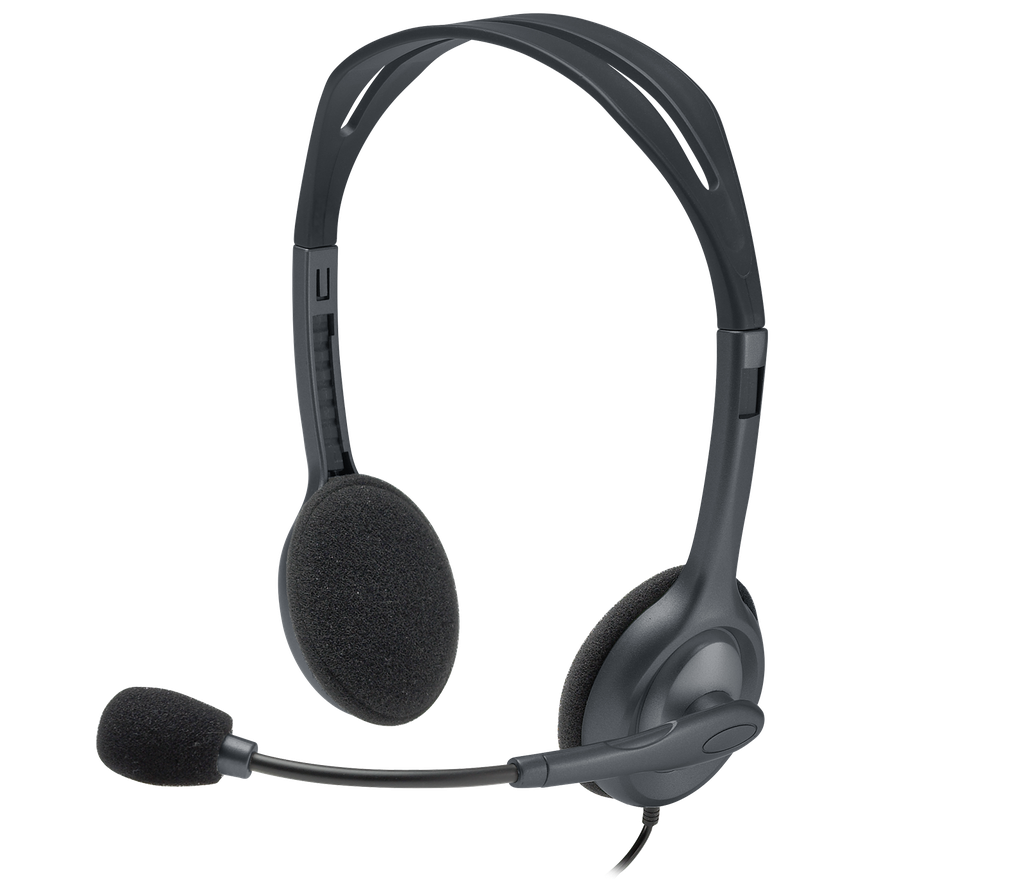 Logitech H111 Stereo Headset with Mic (981-000593)