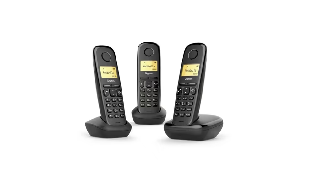 Gigaset Cordless Phone  A170 TRIO Black