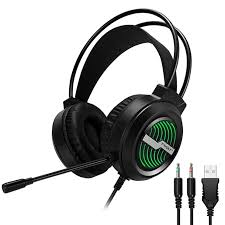 H130 Wired Headphones Black