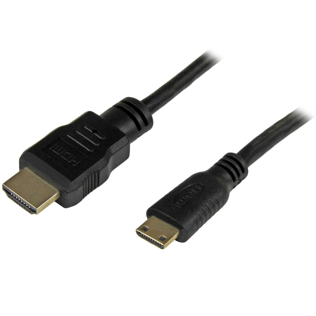 Mini HDMI to HDMI High Speed Cable - 1.5M