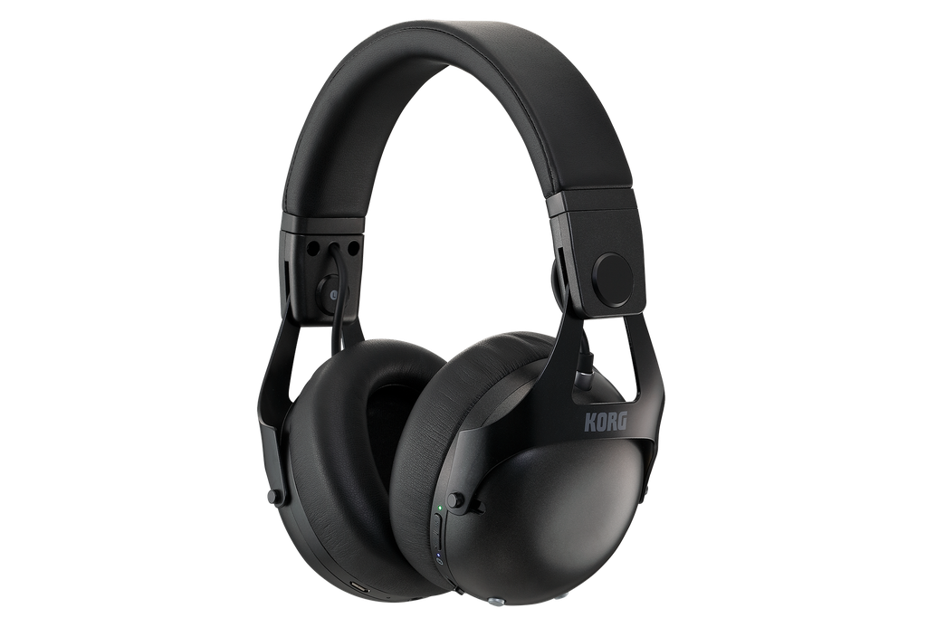 Korg NCQ1 Smart Noise Canceling DJ Headphones with Bluetooth - Black