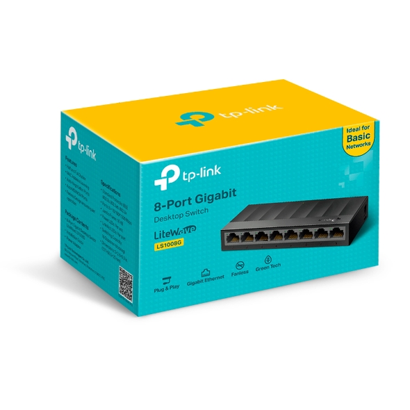 TP-Link LS1008G 8-Port Desktop Switch