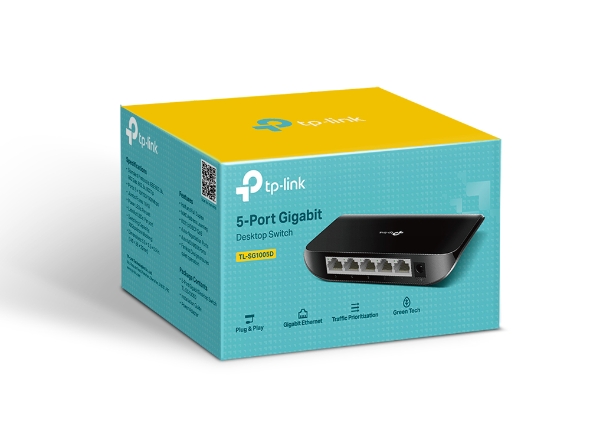 TP-Link TL-SG1005D 5Port Gigabit Desktop Switch