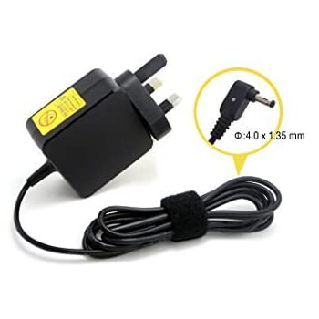 Replacement Charger for ASUS 33W 1.75A UK 4mm x 1.35mm