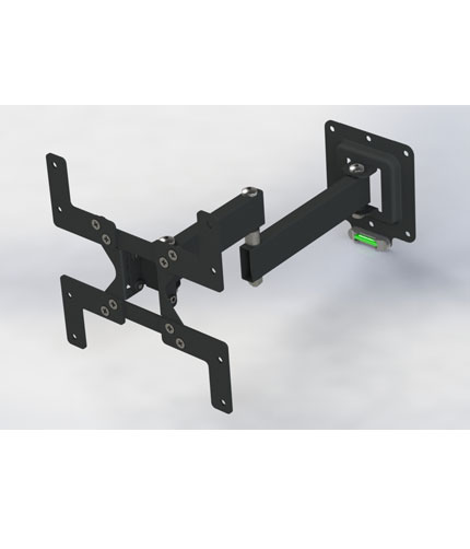 ATRON Wall Bracket 2 Arms MT203 - 19" to 43"｜Max 10Kg｜Vesa 200 x 200mm