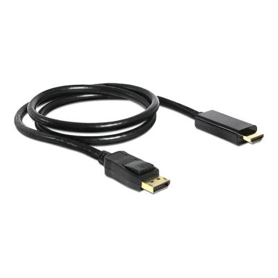 Display Port to HDMI Cable - 2m Black