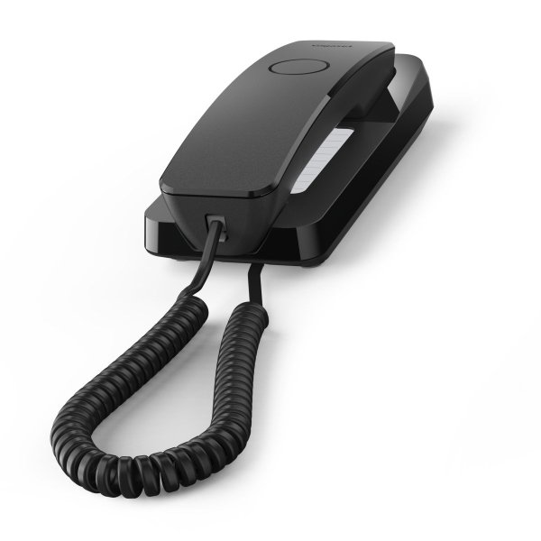 Gigaset Corded Phone  Desk200 IM Black - Wall Mountable