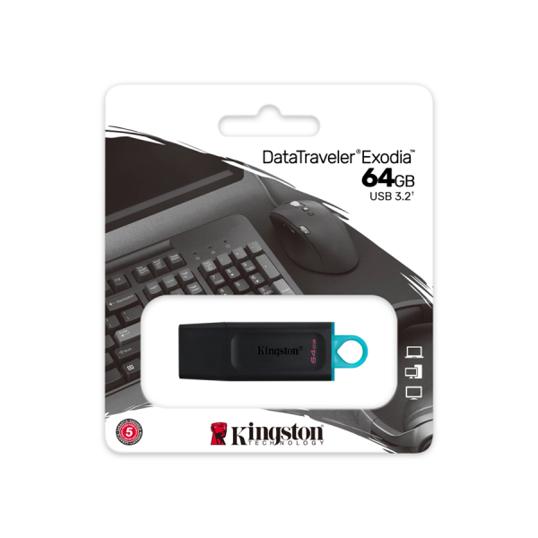 USB Stick 64GB Kingston DataTraveler Exodia USB  3.2 DTX/64GB