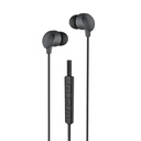 Audeeo Metallic Wired Earphones Black