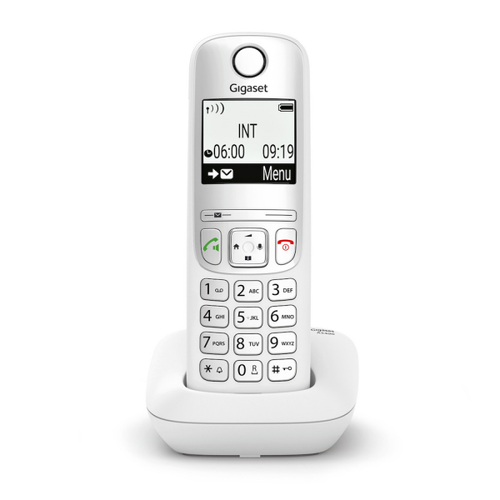 [GST-S30852-H2810-K132] Gigaset Cordless Phone  AS490 White with Handsfree