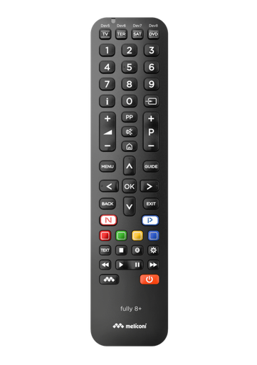 [MEL-MELFULLY8.1] MELICONI CODE 808003 - 8 IN 1 Universal Remote