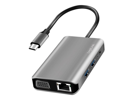 [LOGI-UA0410] Dockingstation LogiLink USB 3.2 Gen 1 USB-C 7-Port UA0410